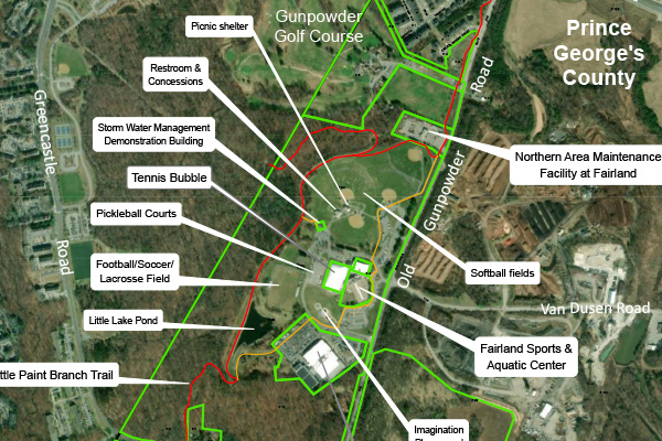 Fairland Regional Park Master Development Plan Project